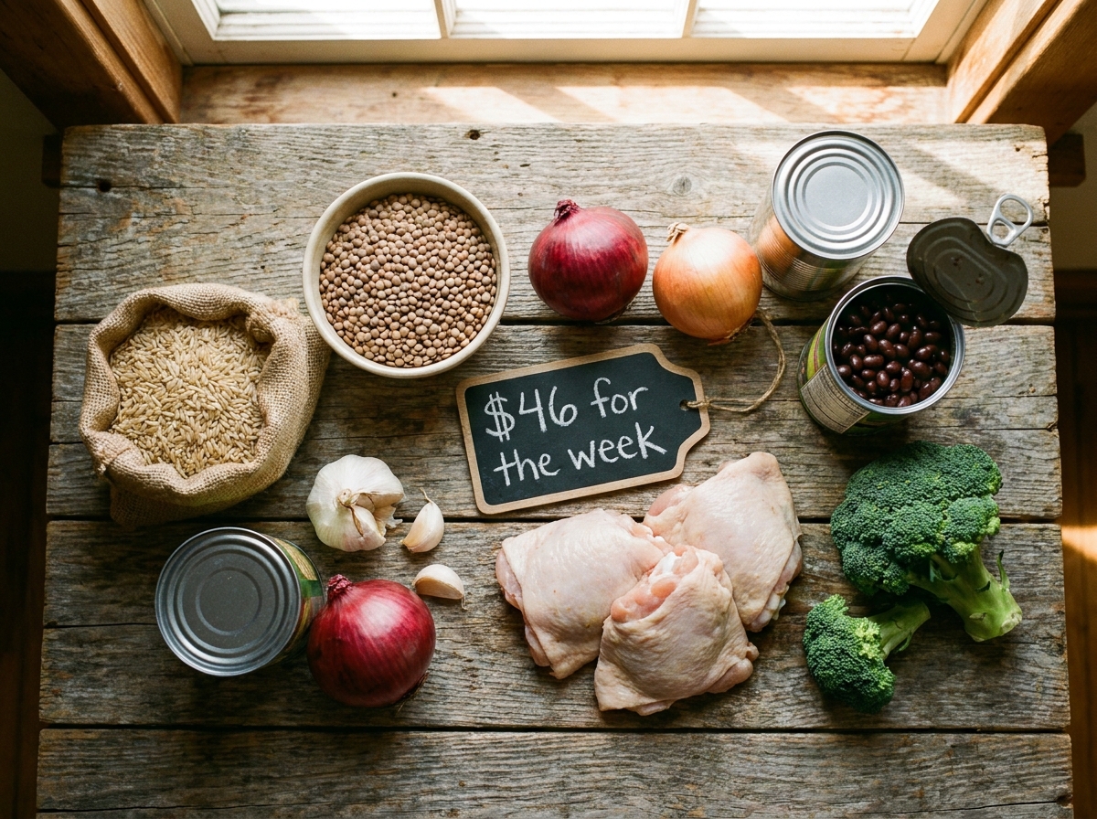Budget Meal Prep Plan: Full Week Under $35