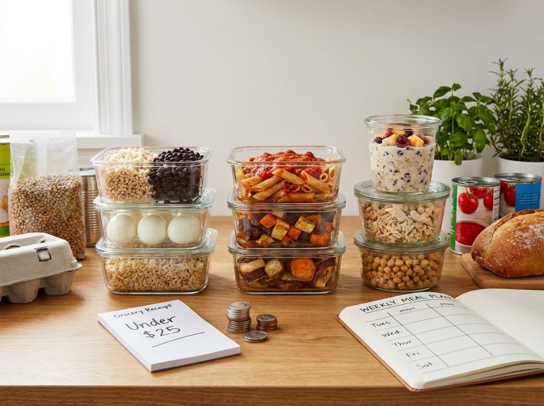 One-Hour Beginner Meal Prep Plan — Minimum Time Maximum Results