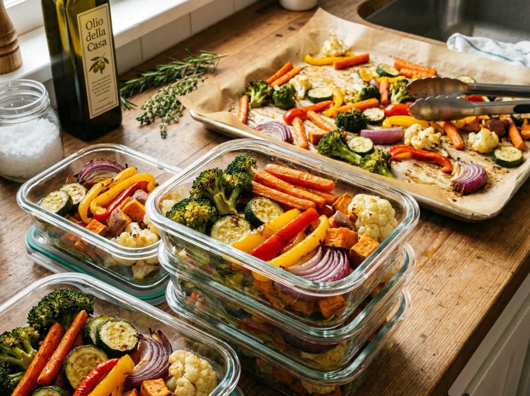 Roasted Vegetables for Meal Prep — Master Recipe