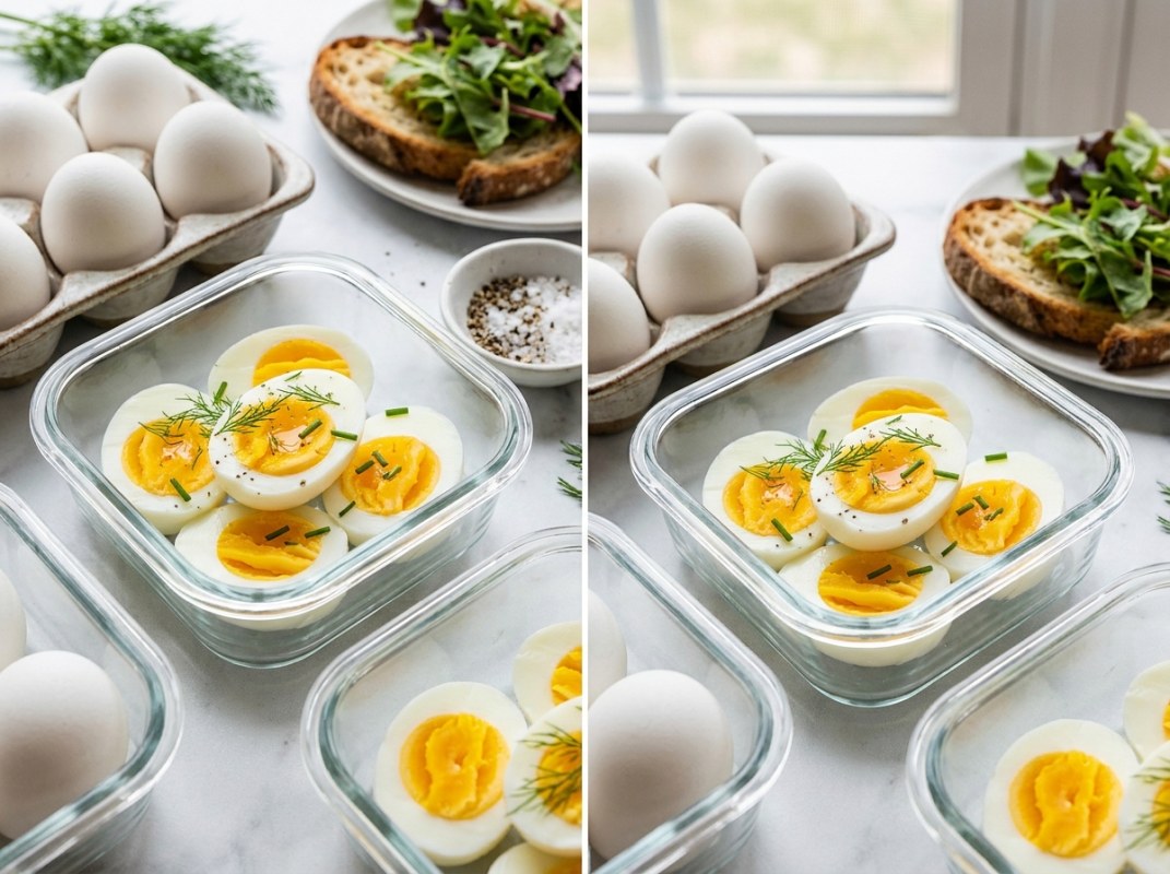 Hard Boiled Eggs Meal Prep — Perfect Yolks Every Time