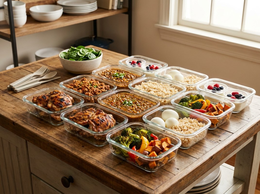 Protein Meal Prep Plan: 5 Days, 140g Daily, Under $40