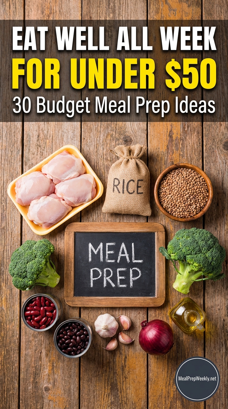 30 Budget Meal Prep Ideas
