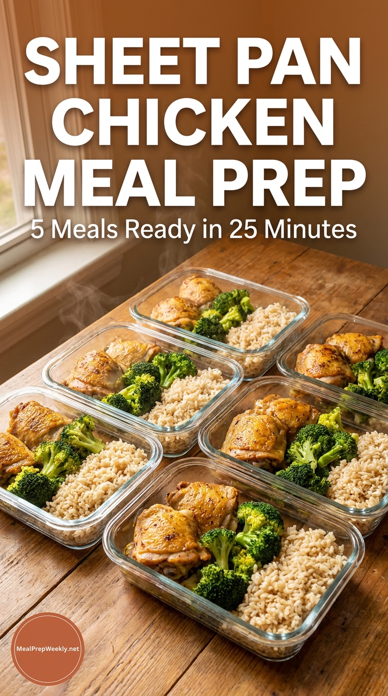 Sheet Pan Chicken Meal Prep